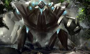 Giant Golem Guild Wars Guild Wars 2 Concept Art