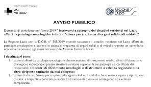 I solidi in questo articolo trovate quindici. Interventi A Sostegno Dei Cittadini Residenti Nel Lazio Affetti Da Patologie Oncologiche In Lista D Attesa Per Trapianto Di Organi Solidi O Di Midollo