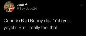 Бенито хотел стать певцом с пяти лет. Xq Si Bad Bunny Lo Dice Es Real Funny True Quotes Bunny Quotes Tweet Quotes