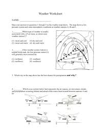Anazlyzing weateher patterns worksheet answers. Review Worksheet On Weather