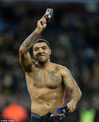 He is the former world heavyweight champion and has also won gold at the 2012 olympics for great britain. Troy Deeney Undergoes Tattoo Session Just Hours After Watching Friend Anthony Joshua Dish Out Pain To Win The Heavyweight Title Daily Mail Online