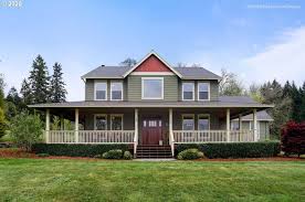 They may wrap around two or more sides of your house, be angled or curved, and be situated at ground level or higher. On The Market Homes For Sale With A Wraparound Porch To Socialize From A Distance Oregonlive Com