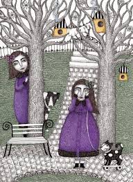 Hide And Seek Art Print By Judith Clay Society6 Illustration Art Kids Fairytale Art Whimsical Art