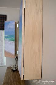 Diy Wall Mounted Tv Cabinet With Free Plans H2obungalow
