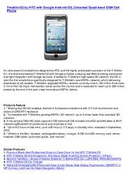Tmobile G2 by HTC with Google Android ...