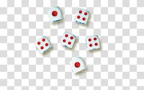 dice three dimensional dice transparent background png