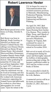 Robert Lawrence Hester