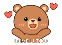 Love You Too GIFs | Tenor