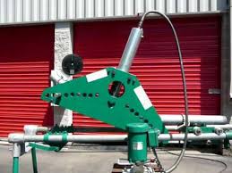 greenlee 884 conduit bender bending 3 inch rgc youtube