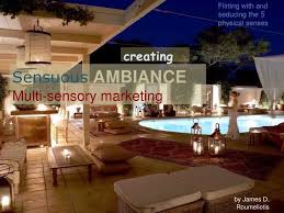 Ambiance Marketing And Sensory Branding Presentation Experiential Marketing Sensory Marketing Multisensory