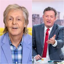 Paul and the band performing