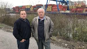 Bruay Sur L Escaut Vu D En Face Un Port A Conteneurs Trop Brillant Et Bruyant