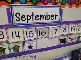 how to make and implement a linear calendar add classroom