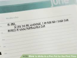 How To Write To A Pen Pal For The First Time Penpal Pals Writing
