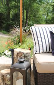 Outdoor lighting can transform your yard into a magical paradise at night. Diy Outdoor Light Poles City Farmhouse