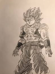 Here S A Gogeta Drawing Dragonballart See a recent post on tumblr from @clockworkalpaca about dragoart.