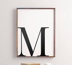 Letter M Printable Wall Art Alphabet Initial M Etsy Printable Posters Art Letter Wall Art Word Art Poster