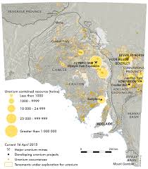 Most uranium mining and milling. Uranium In South Australia
