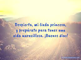 Despierta Mi Linda Princesa Frases Con Emocion