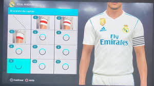 Cómo hacer el escudo del real madrid en pes fácil y rápido. Pes 2018 Uniforme Local Real Madrid Ps3 Youtube