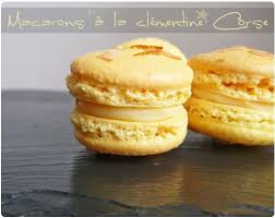 Macarons A La Clementine Corse Chefnini Recette Recette Macaron Macaron Recette