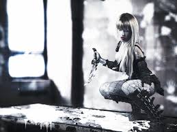 Maybe you would like to learn more about one of these? Wallpaper Fantasy Girl Killer Knife 1920x1200 Hd Picture Image