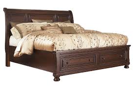Ashley furniture espresso bedroom set. Porter Queen Sleigh Bed Ashley Furniture Homestore