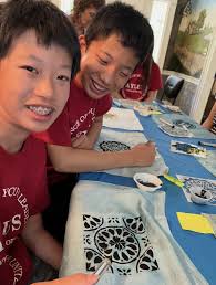 Syosset AYLUS visited the Sangha learning center