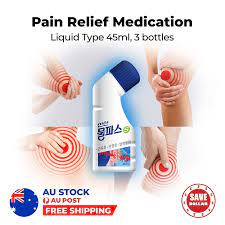 Korean 3p Ice Cool Menthol Pain Relief Liquid Bottle Ache Muscle Back Joint  | eBay