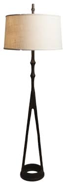 100% price match and free shipping at yliving.com. Modern Minimalist Industrial Iron Floor Lamp Geometric Open Bronze Rustic Transitional Floor Lamps By My Swanky Home Houzz