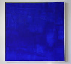 Monochrome Shades Of Ultramarine Ikb International Klein Blue Formula Art Print Monochrome Painting Blue Art Blue Interior Paint