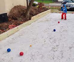 Bocce ball is one of those niche sports that many of us have heard of but haven't. Homemade Bocce Court 11 Steps With Pictures Instructables