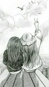 Drawings Dibujo In 2020 Drawings Of Friends Art Drawings Sketches Creative Art Drawings Sketches Simple