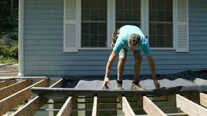 So a typical deck waterproofing project could be completed in just a couple of hours, not days, even if you don't have any particular diy skills. Site Built Deck Drainage Fine Homebuilding