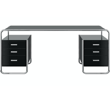 S 285/2 stahlrohr schreibtisch thonet. Schreibtisch S 285 5 Von Thonet