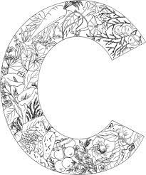 Download and print these letters adult coloring pages for free. Letter C Coloring Page Free Printable Coloring Pages Coloring Letters Alphabet Coloring Pages Printable Coloring Pages