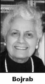 FAYE BOJRAB Obituary (2014)