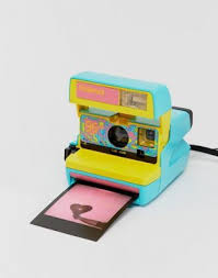 Shop Polaroid 600 Camera - 96 Cam in fresh blue at ASOS. Discover fashion  online. | Polaroid 600 camera, Vintage polaroid camera, Vintage cameras