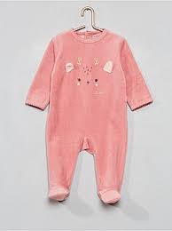 Pyjama Velours Cerf Kiabi Pyjama Bebe Pyjama Pyjama Bebe Fille