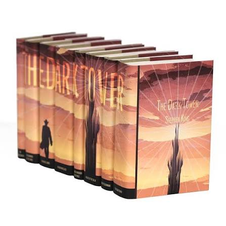 The Dark Tower Series by Stephen King - Hardcover Book Set with Custom Jackets