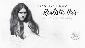 We also darken the deepest areas of tone with a soft charcoal stick and gently merge the texture of hairline with the forehead. How To Draw Hair Realistically Step By Step Tutorial