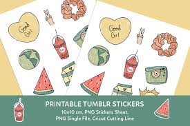 ⋒ air force 1s ⋒ you got this ⋒ my mood depends on the amount of sunlight ⋒ lightning bolt ⋒ sticker pack, including all 4 stickers listed above note: Aesthetic Tumblr Printable Stickers Sheet 929134 Stickers Design Bundles