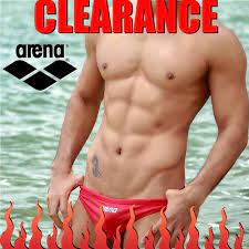 CLEARANCE Arena Men's Low-Rise Competition Speedo Swimwear Swimsuit  Racer Briefs | eBay