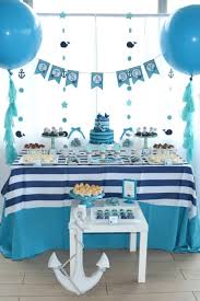 Nautical Themed Baby Shower Ideas For Celebrating A Beautiful Little Baby S Arrival Ocean Baby Shower Theme Ocean Baby Showers Whales Baby Shower