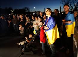 Ukraine prayer vigil hosted at Lubbock veterans memorial