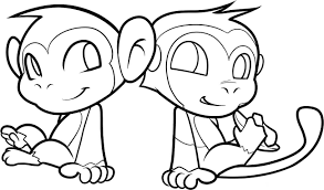 Here are fun free printable monkey coloring pages for children. Coloring Pages Of Monkeys Printable Activity Shelter