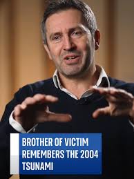 Luke Simon was with his brother Piers and friends when the  #BoxingDaytsunami struck. His brother was washed away in the waves. He  recalls the moment he identified brother's body. #skynews