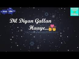 Dil Diyan Gallan Atif Aslam Tiger Zinda Hy Best Whatsapp Status Youtube Atif Aslam Status Videos