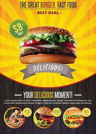 Fast Food Free Psd Flyer Template Http Freepsdflyer Com Fast Food Free Psd Flyer Template Enjoy Downloading Food Free Psd Flyer Templates Restaurant Flyer
