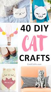 40 Cutest Cat Crafts You Can Make With Your Kids Cool Crafts Cat Diy Crafts Cat Crafts Fun Crafts